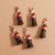 20pcs 34*9mm 3D Simulated Resin Drink Bottle Charms for Jewelry Making DIY Cute Drop Earrings Pendants Necklaces Crafts Supplies